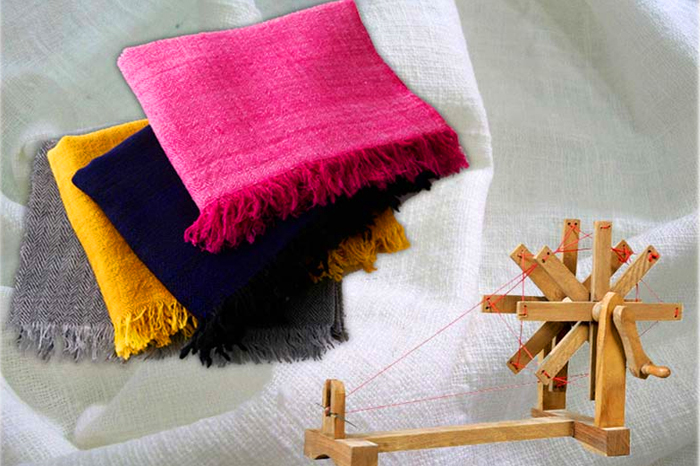 hand spun yarn manufacturers exporters suppliers in ludhiana punjab india